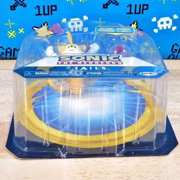 Jakks Pacific Sonic the Hedgehog Tails 4" & Invincible Item Box 2020 Collectible - Picture 7 of 10